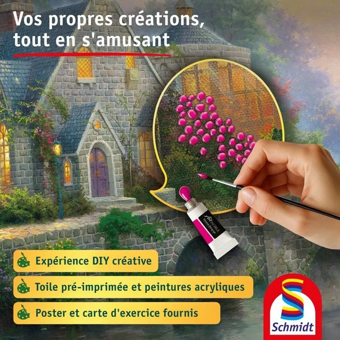 SCHMIDT SPIELE Paint Kit - 41x52 cm - Arts and Crafts - 1160 g