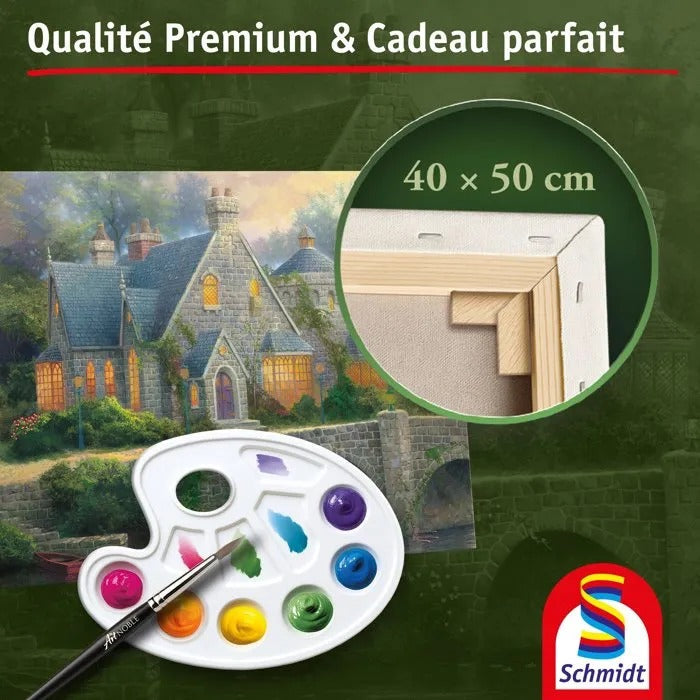 SCHMIDT SPIELE Paint Kit - 41x52 cm - Arts and Crafts - 1160 g