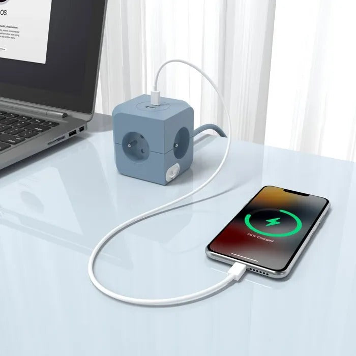 LINK2HOME Power Strip 13 cm x 12 cm x 12 cm - 440 g