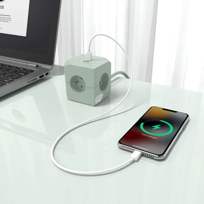 LINK2HOME Power Strip 13 cm x 13 cm x 13 cm - 440 g