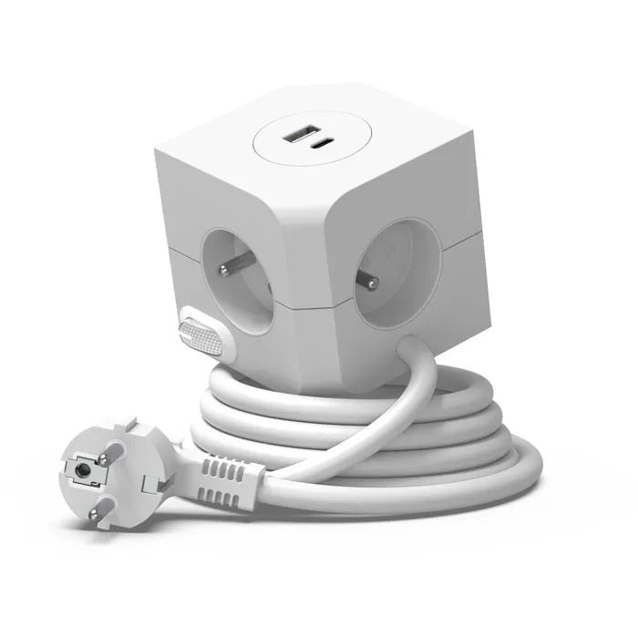 LINK2HOME Power Strip 13 cm x 13 cm x 12 cm - 460 g