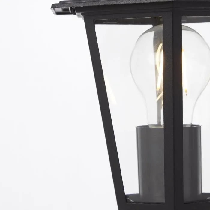 BRILLIANT Carleen Outdoor Lamp - Black - E27 Max 60W - Bulb Not Included