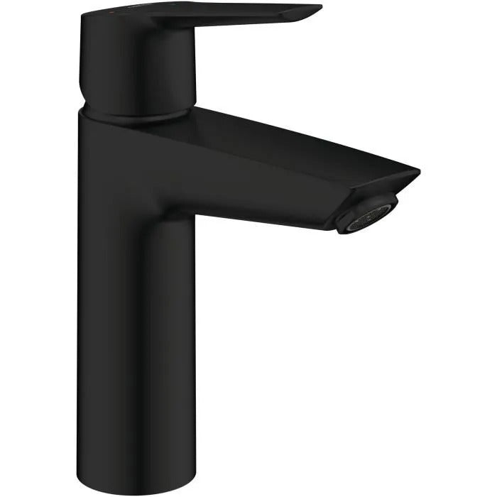 GROHE Start Single-Lever Basin Mixer Tap - Matte Black - Size M - Water Saving