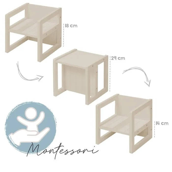 ROBA Baby Chair - Baby Stool - 36x34x9 cm
