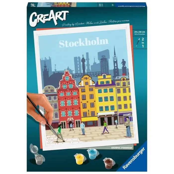RAVENSBURGER CreArt Paint by Numbers 24x30 cm 604 g