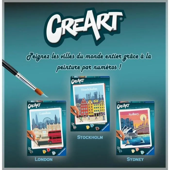 RAVENSBURGER CreArt Paint by Numbers 24x30 cm 604 g
