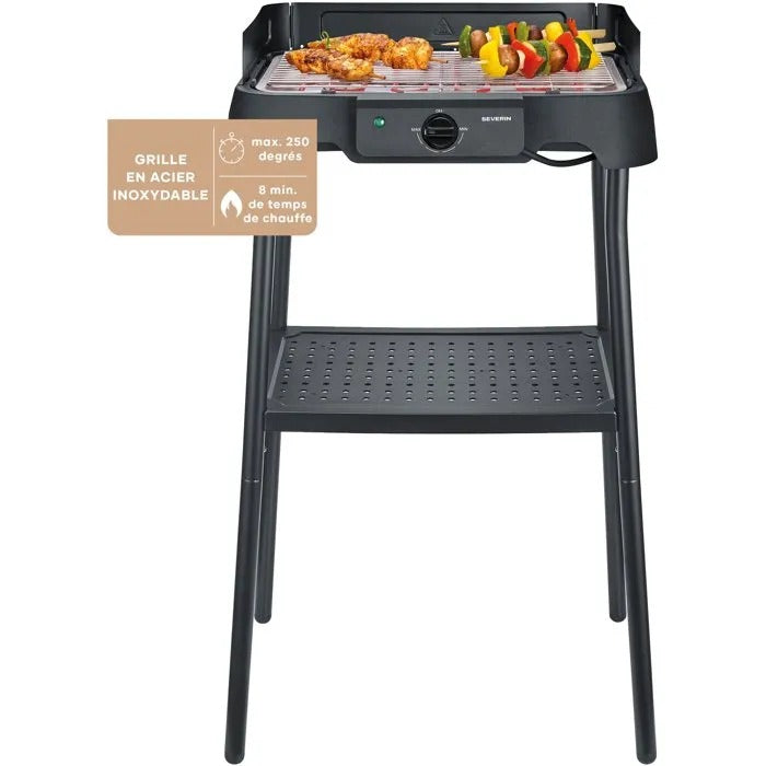 SEVERIN Electric Barbecue 15x52x40 cm 5300 g