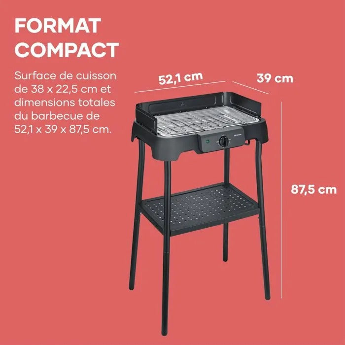 SEVERIN Electric Barbecue 15x52x40 cm 5300 g