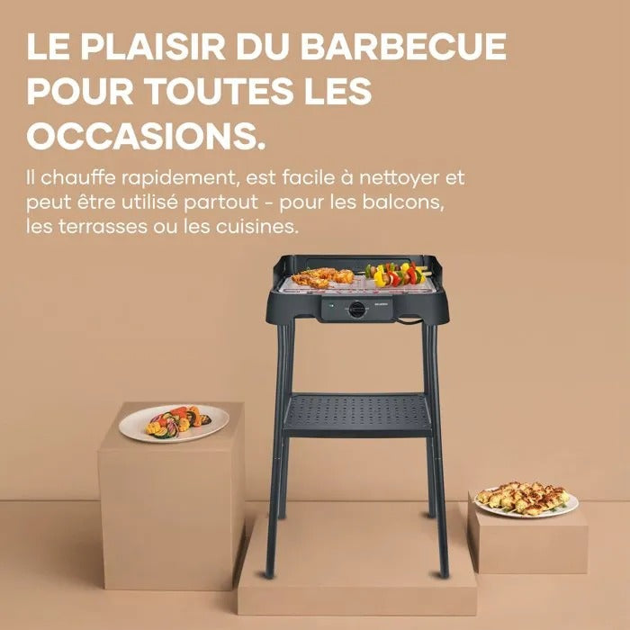 SEVERIN Electric Barbecue 15x52x40 cm 5300 g