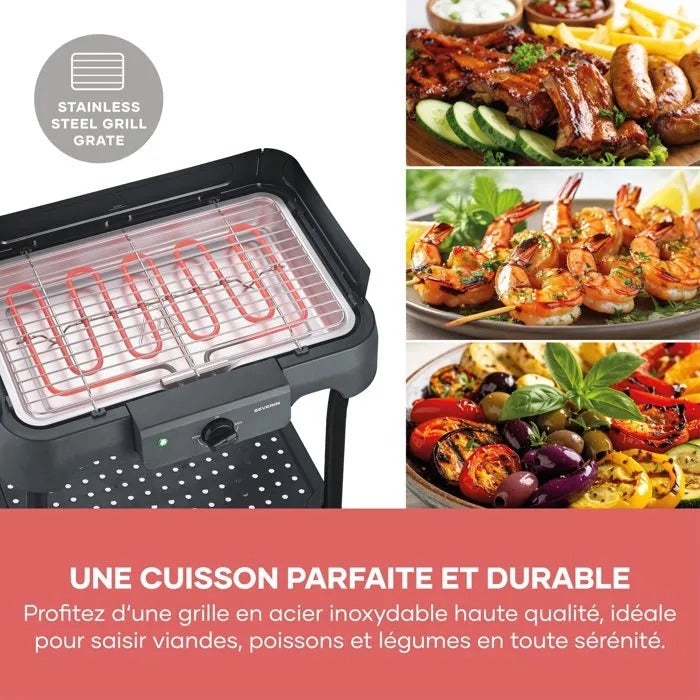 SEVERIN Electric Barbecue 15x52x40 cm 5300 g