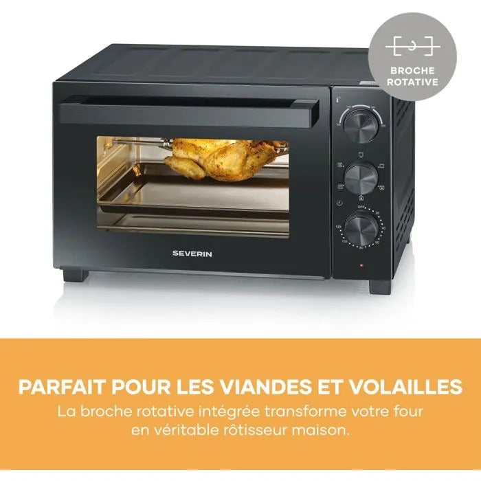 SEVERIN Mini Oven - Roasting Pan - 9740 g
