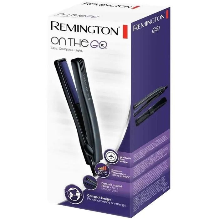 REMINGTON S2880 Mini Travel Straightener - Ceramic Coating - 200°C