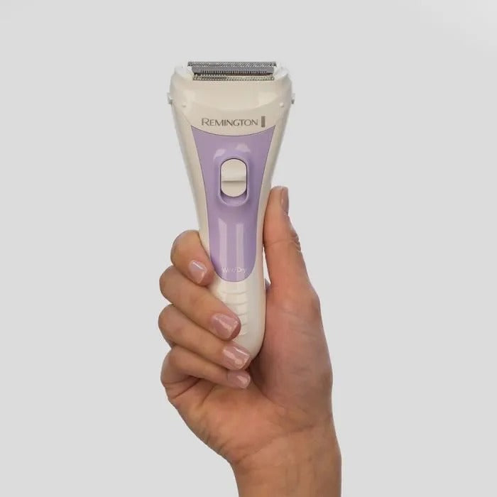 REMINGTON Smooth & Silky Women's Razor - 2 AAA Batteries Included