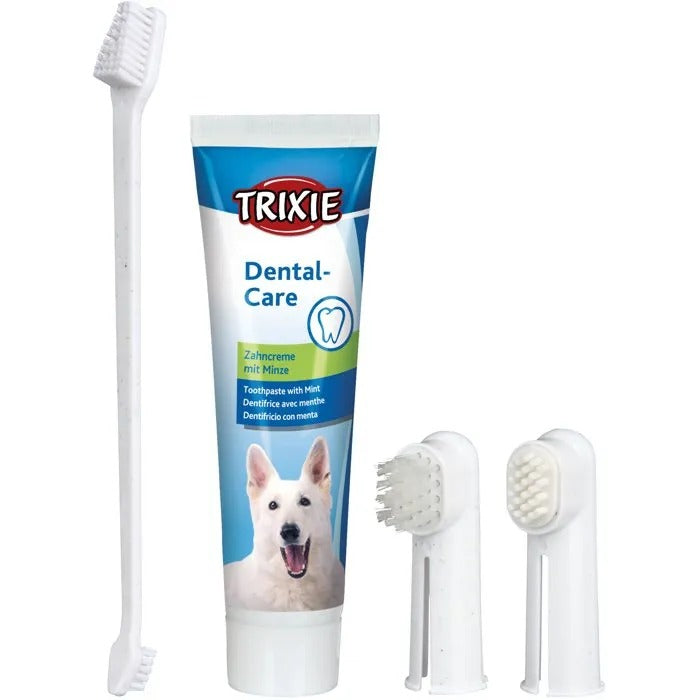 TRIXIE Toothbrush for Dogs - Oral Care Treatment - 166 g - Pet Care