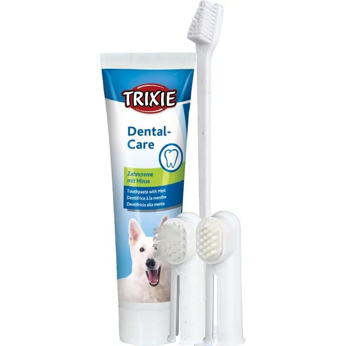 TRIXIE Toothbrush for Dogs - Oral Care Treatment - 166 g - Pet Care