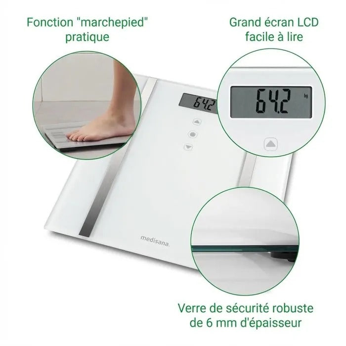 MEDISANA Bathroom Scale - Health and Hygiene - 1800 g
