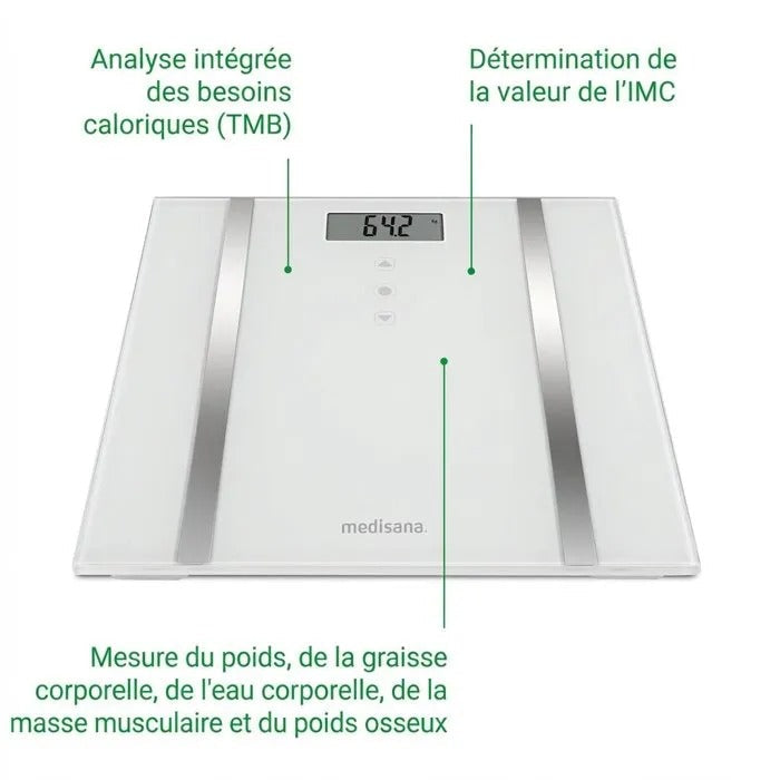 MEDISANA Bathroom Scale - Health and Hygiene - 1800 g