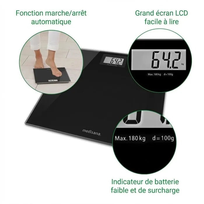 MEDISANA Bathroom Scale - Health and Hygiene - 1420 g