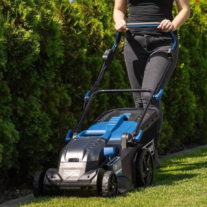 SCHEPPACH Battery Lawn Mower 81 cm Length 19800 g