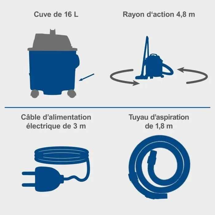 SCHEPPACH Industrial Vacuum Cleaner