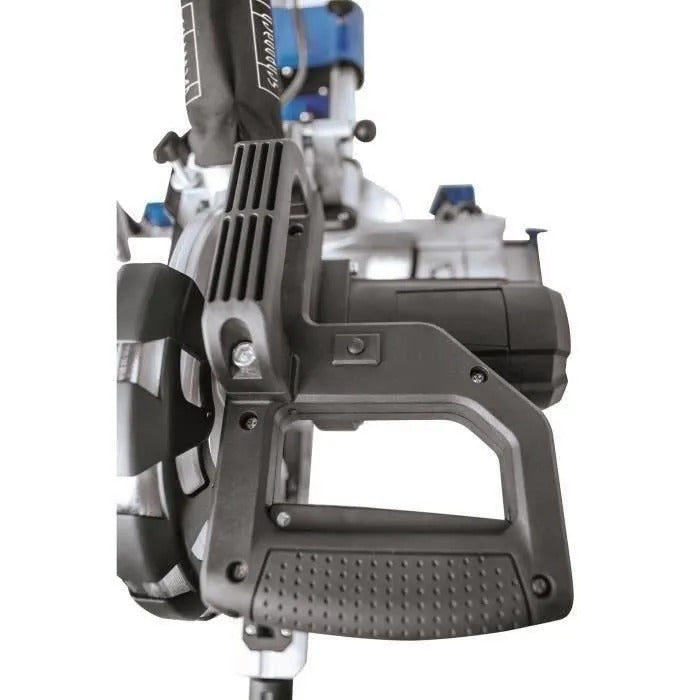 SCHEPPACH 216 mm HM81LXU Electric Radial Miter Saw - 2000 W - With laser, LED and 2 support extensions