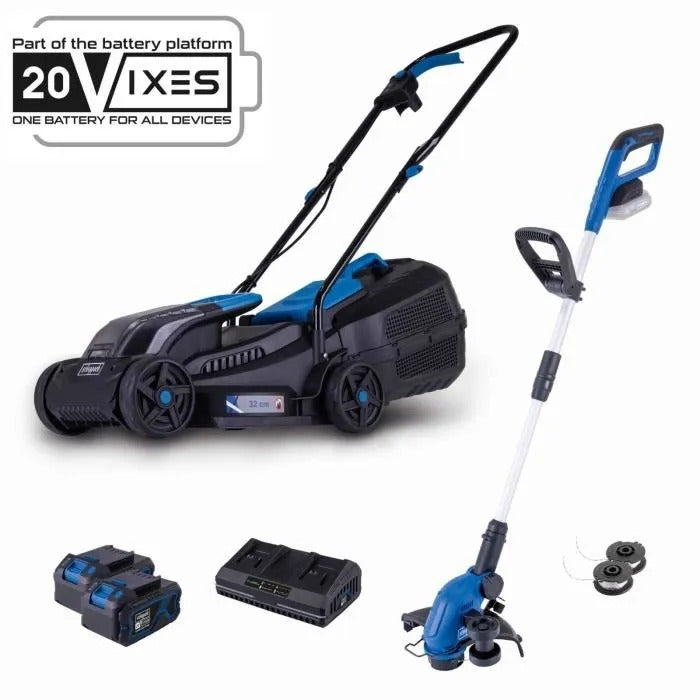 SCHEPPACH Battery Lawn Mower 104 cm Length 15830 g