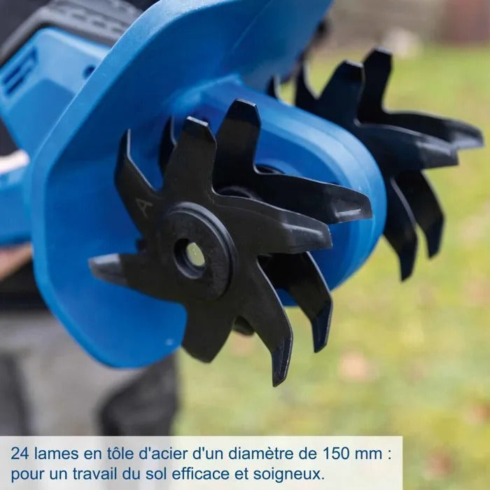 SCHEPPACH Tiller - 6820 g - Outdoor Garden Tools