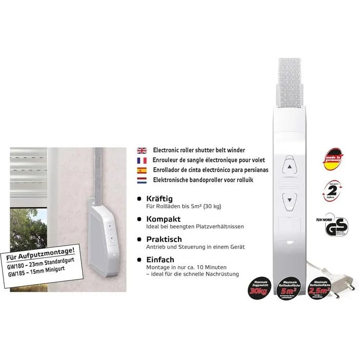 SUPERROLLO Accessory for Shutter Motorization - 24x8x19 cm - 1080 g