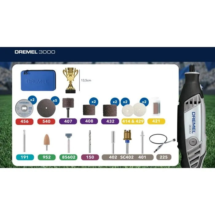 DREMEL 3000-1/25 WM Multifunction Tool with Accessories