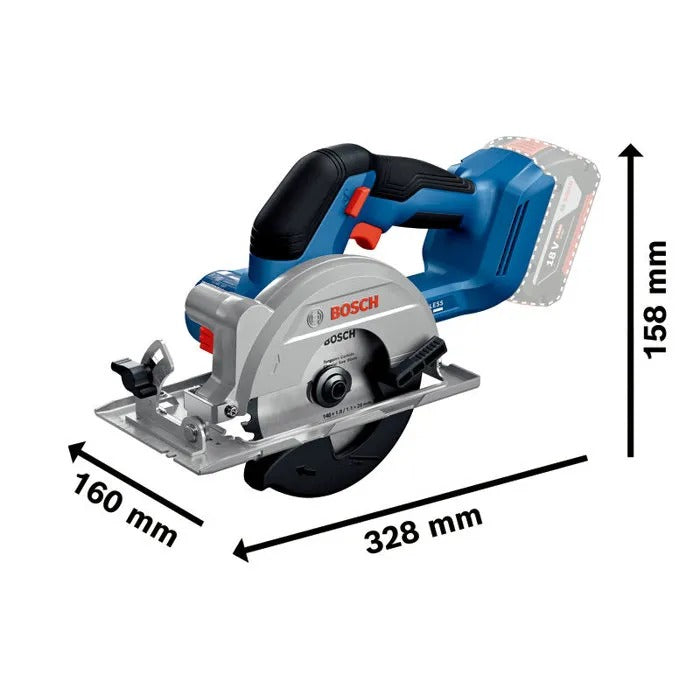 BOSCH PROFESSIONAL Circular Saw - Compact Design