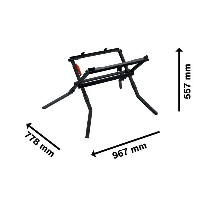 BOSCH PROFESSIONAL Parts Support - 55x14x68 cm - 8480 g