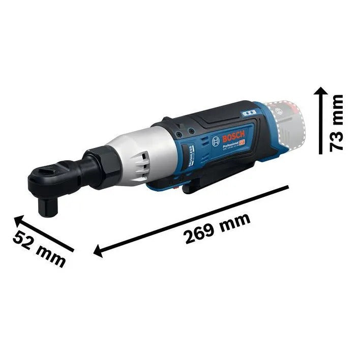 BOSCH PROFESSIONAL Ratchet Wrench - Socket Wrench - Torque Wrench - 34x21x10 cm - 1314 g