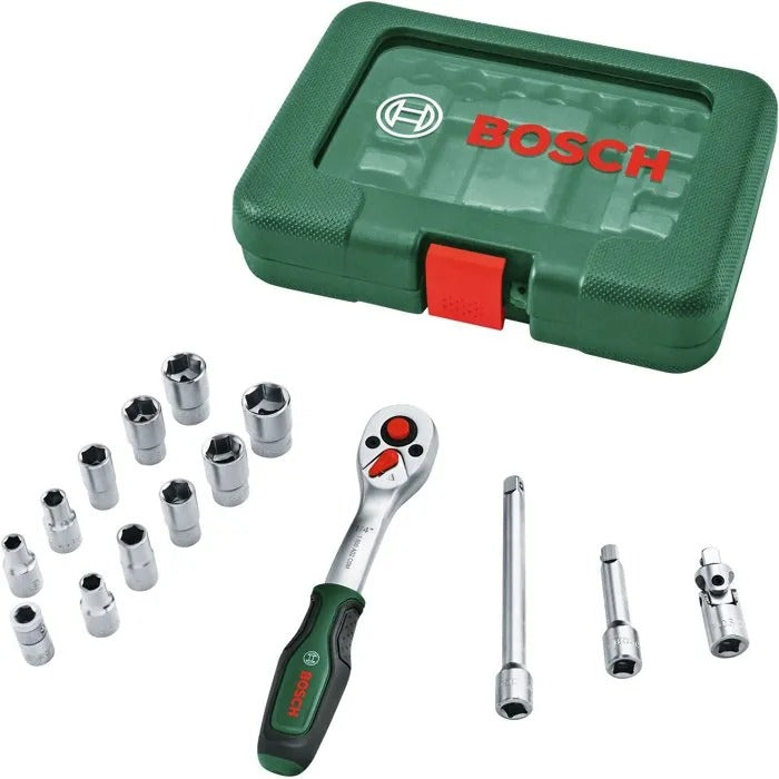 BOSCH Ratchet Wrench - Socket Wrench - Torque Wrench - 23x17x5 cm - 810 g