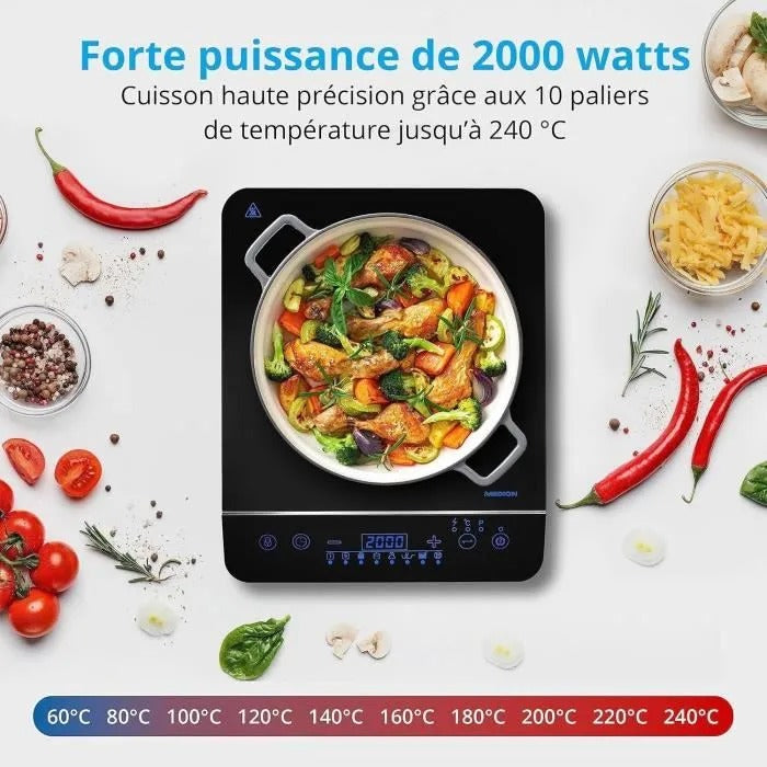 MEDION MD 17595 Tabletop Induction Hob - 1 Burner