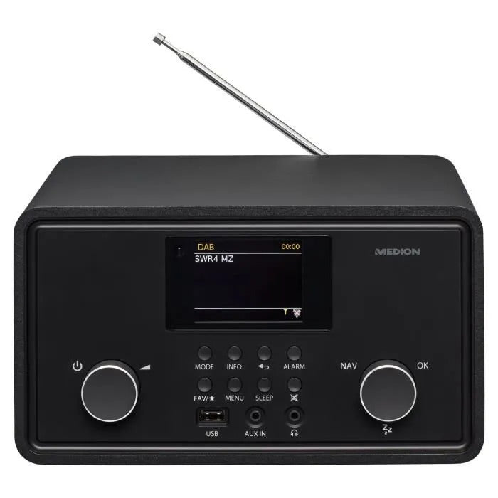 MEDION Music Player Radio CD FM - Large Size - 35x19x24 cm - 3180 g