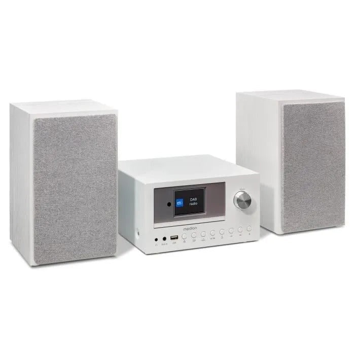 MEDION Mini HiFi System - DAB/FM Internet Radio - CD Player - 150W Output 2x15W