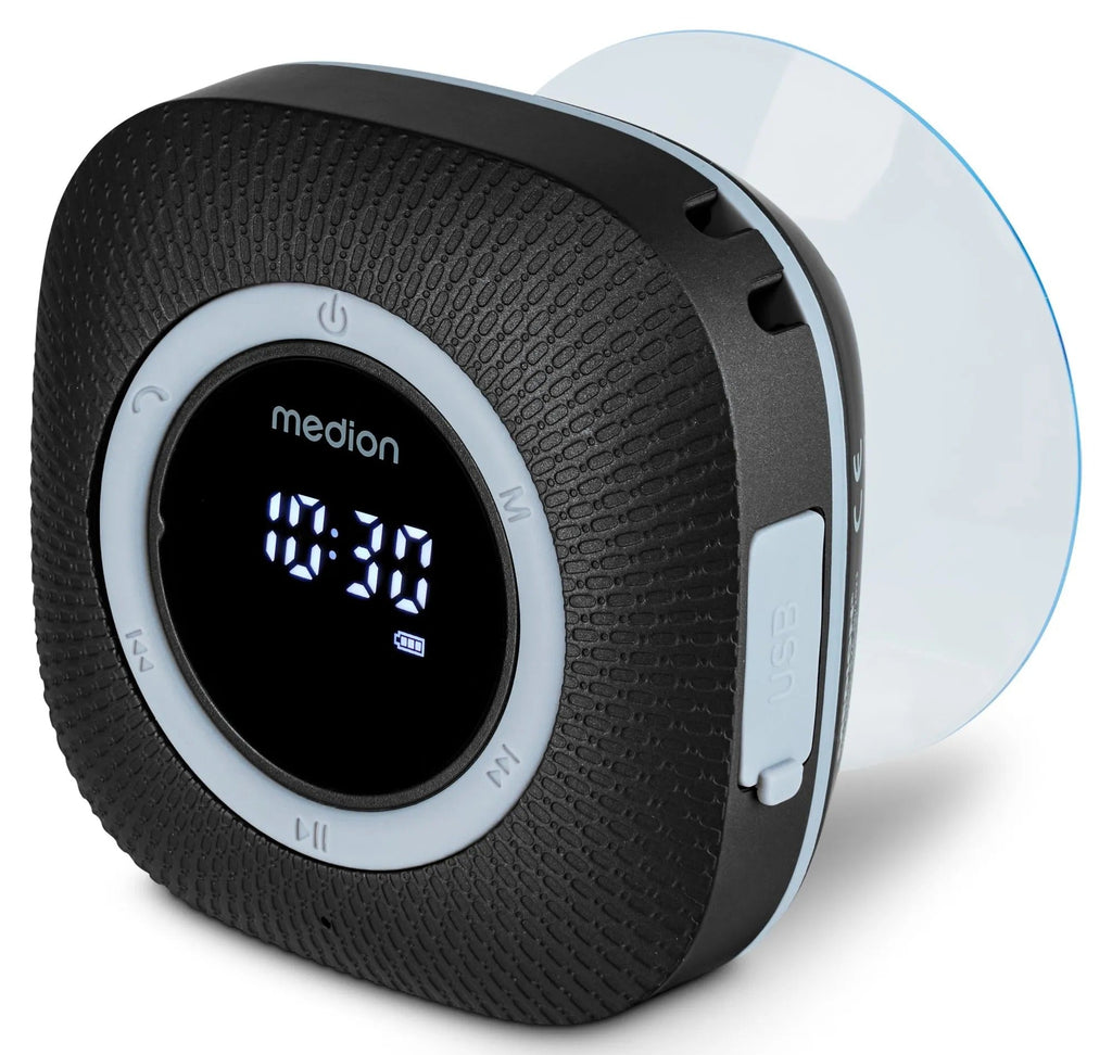 MEDION Music Player Radio CD FM - Compact Design - 14x10x12 cm - 280 g