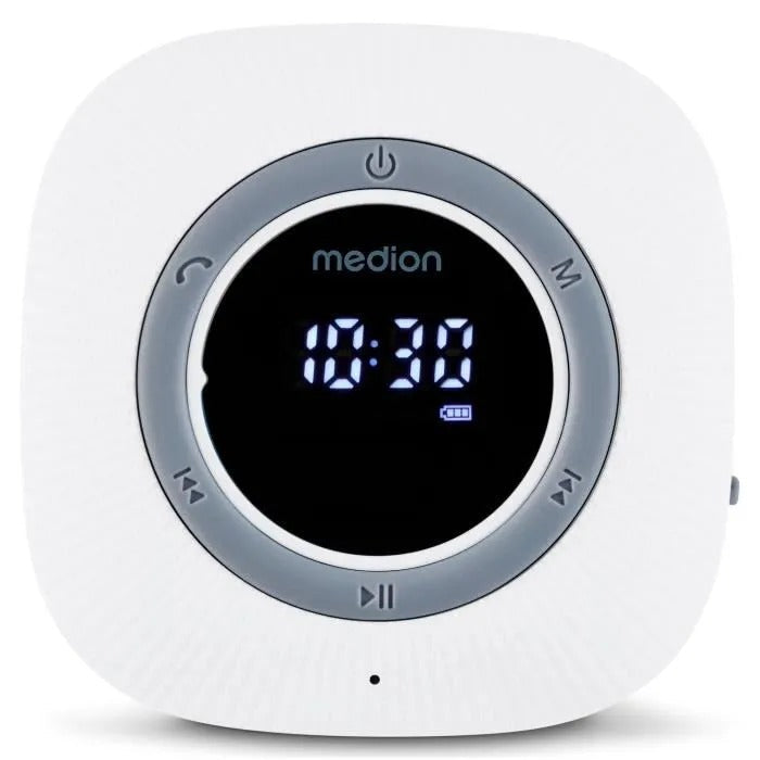 MEDION Music Player Radio CD FM - Compact Design - 14x10x12 cm - 300 g