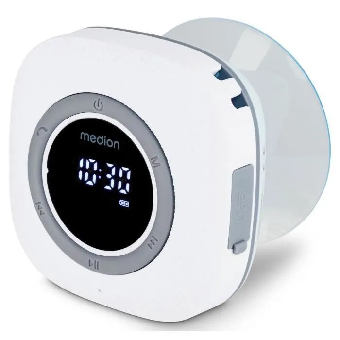 MEDION Music Player Radio CD FM - Compact Design - 14x10x12 cm - 300 g