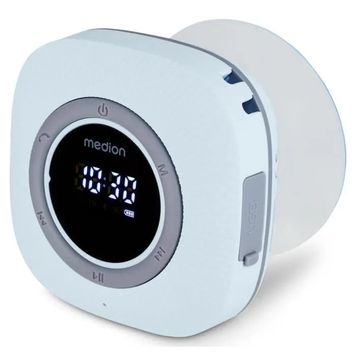 MEDION Music Player Radio CD FM - Compact Design - 14x10x12 cm - 280 g