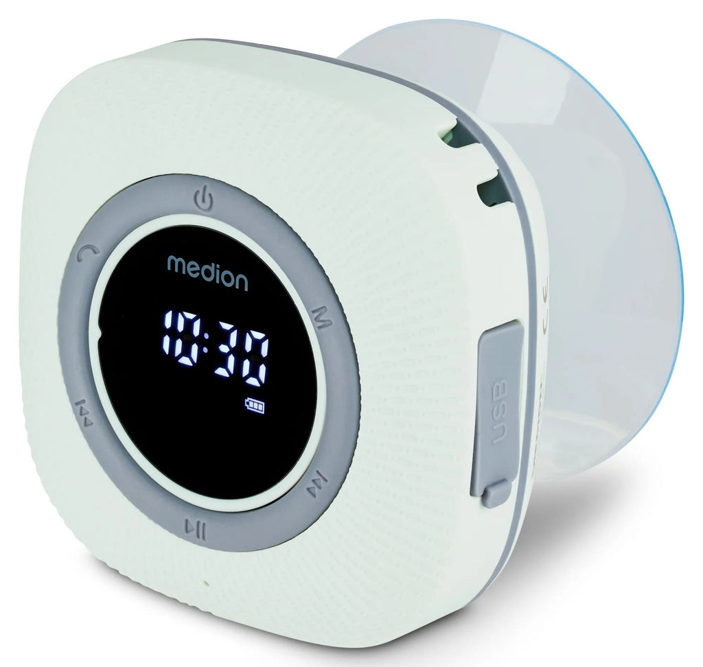 MEDION Music Player Radio CD FM - Compact Design - 14x10x12 cm - 280 g