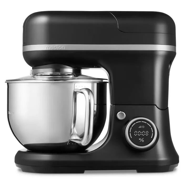Medion Food Processor MD18430 - 1200W - 5 L - 8 Speeds - Black