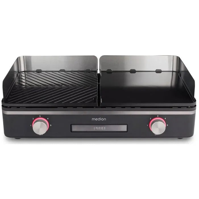 MEDION Electric Plancha - Table Plancha - 35 x 59 x 16 cm - 6480 g