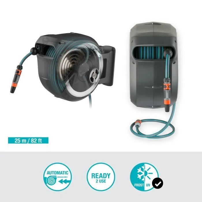 Gardena Automatic Wall Mural Rollup M/L 25 m Ø13mm Full Kit kit-5