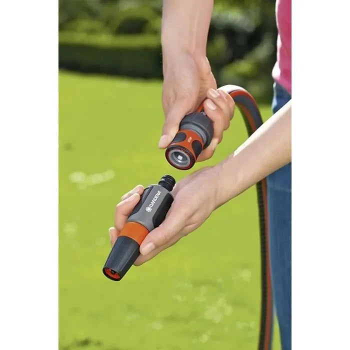 GARDENA Quick Connectors + Aquastop - 19 mm - Made in Germany - Frost Protection