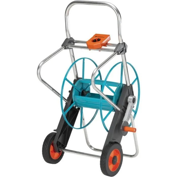 Gardena Metal Hose Reel on Wheels - High Stability - Max 100 m Length - Large Garden - 2674-20 100-High garden-5