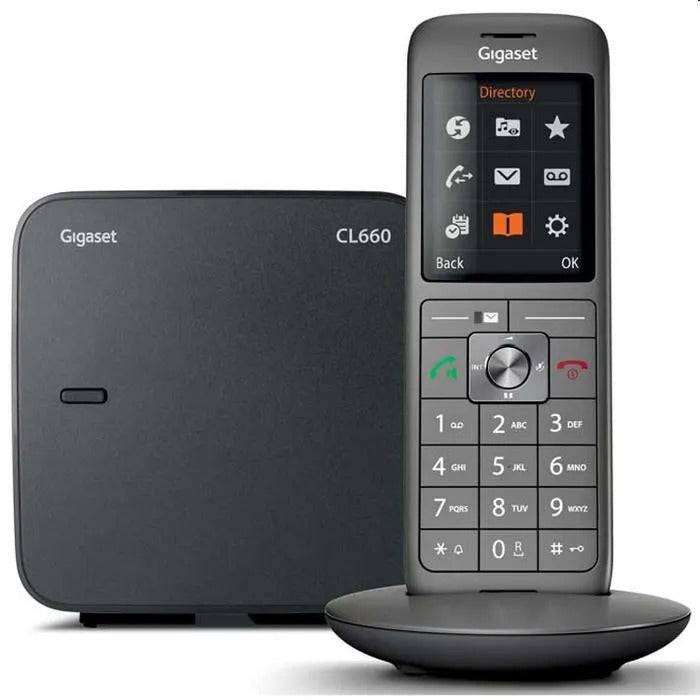 GIGASET CL 660 Duo Anthracite Landline Telephone