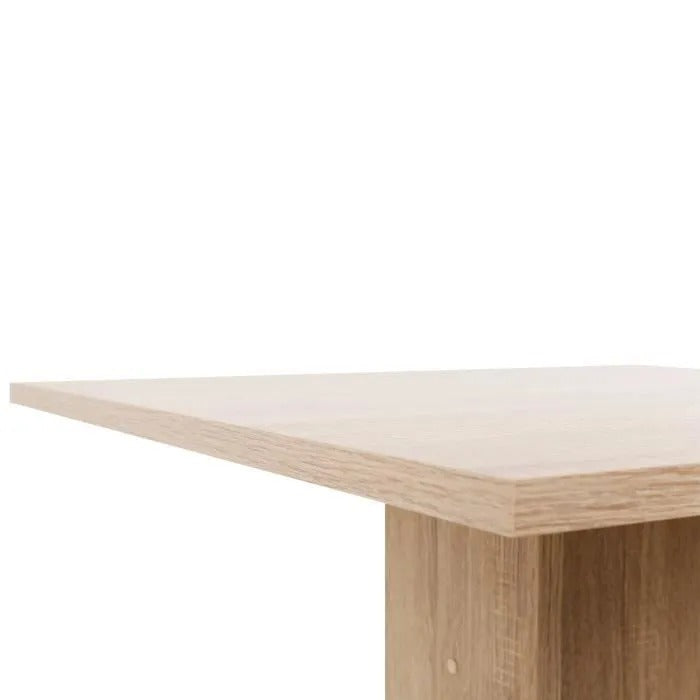 GUSTAVE Dining Table for 2-4 - Square - Classic - Oak Finish - L80 x W80 cm