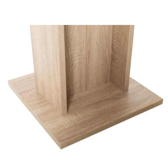 GUSTAVE Dining Table for 2-4 - Square - Classic - Oak Finish - L80 x W80 cm