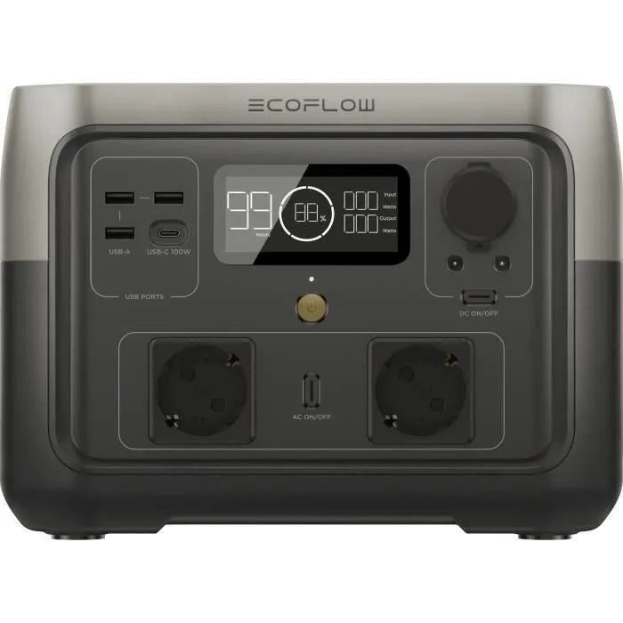 ECOFLOW Portable Electric Generator River 2 Max - 512Wh - 500W Output